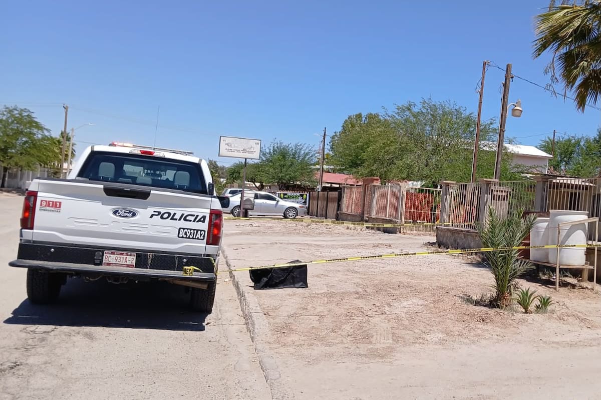 Abandonan maleta con 20 paquetes de presunta cocaína en el Valle de Mexicali