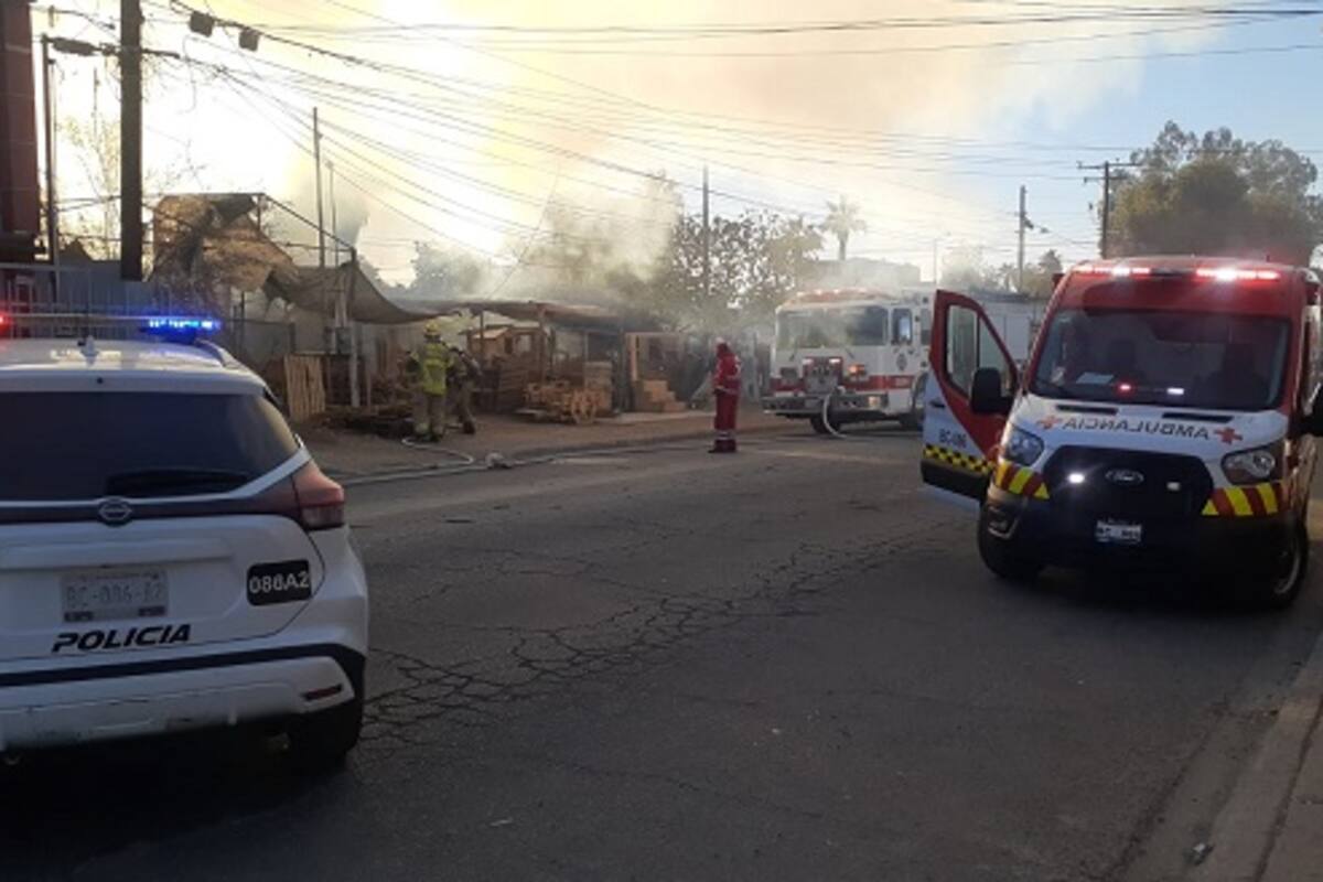 Controlan incendio en taller de carpintería en la Prohogar