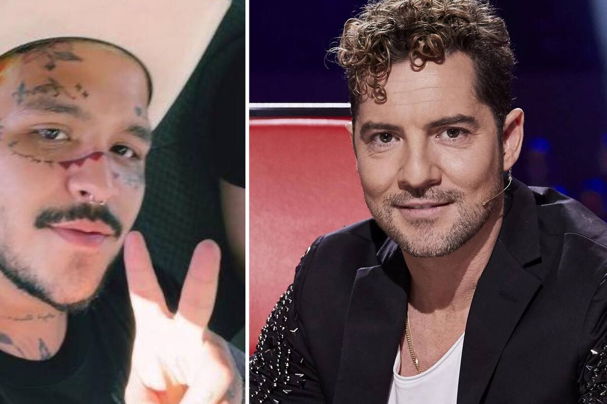 ¿Se aproxima otra pelea?: David Bisbal hace broma sobre tatuajes de Christian Nodal