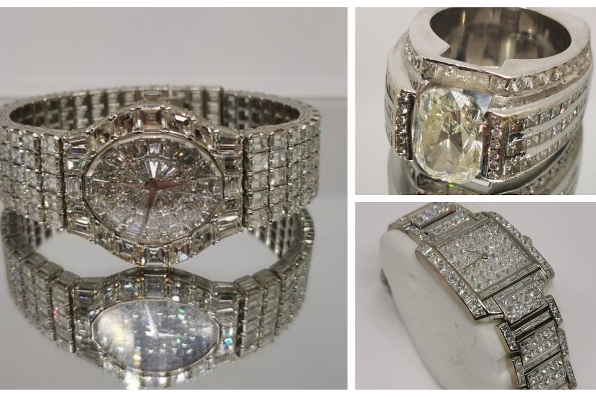 Exhiben joyas del narco en Los Pinos