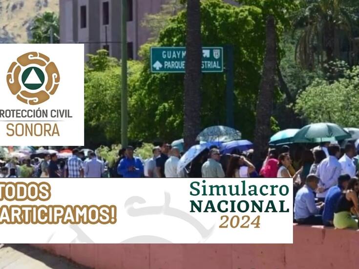 Prepara Protección Civil Sonora “megasimulacro” ¿Cuándo, a qué hora y cómo participar?