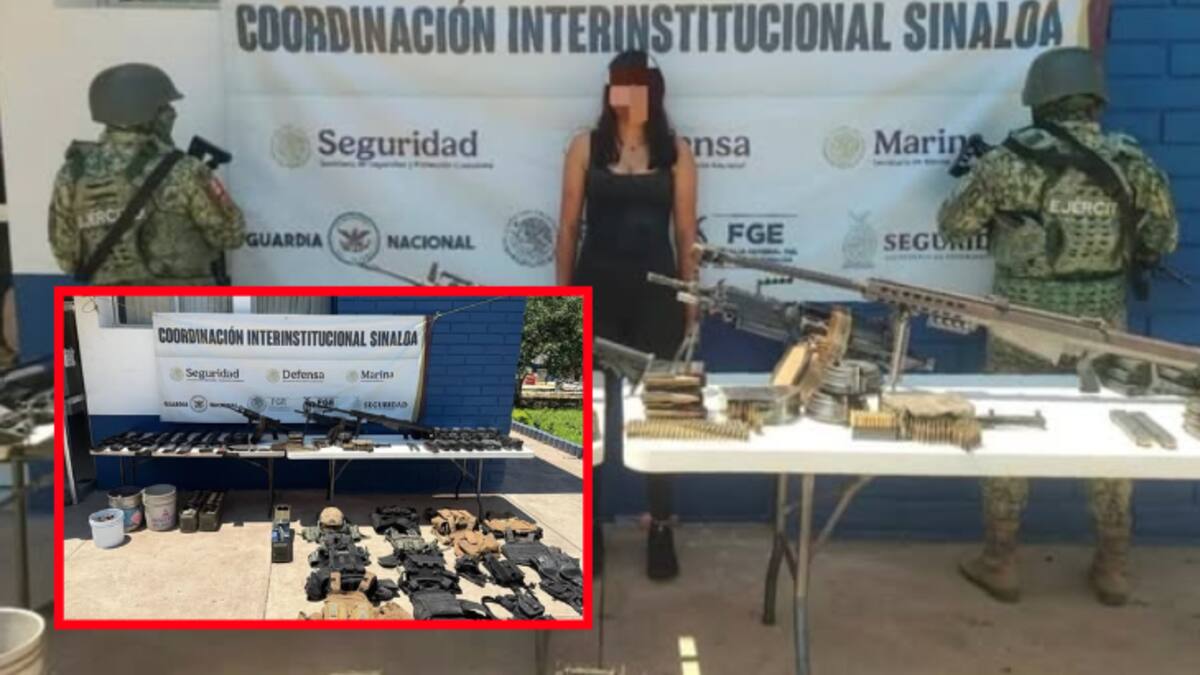 Detienen a tres presuntos agresores y aseguran armamento de alto poder en Aguaruto, Culiacán