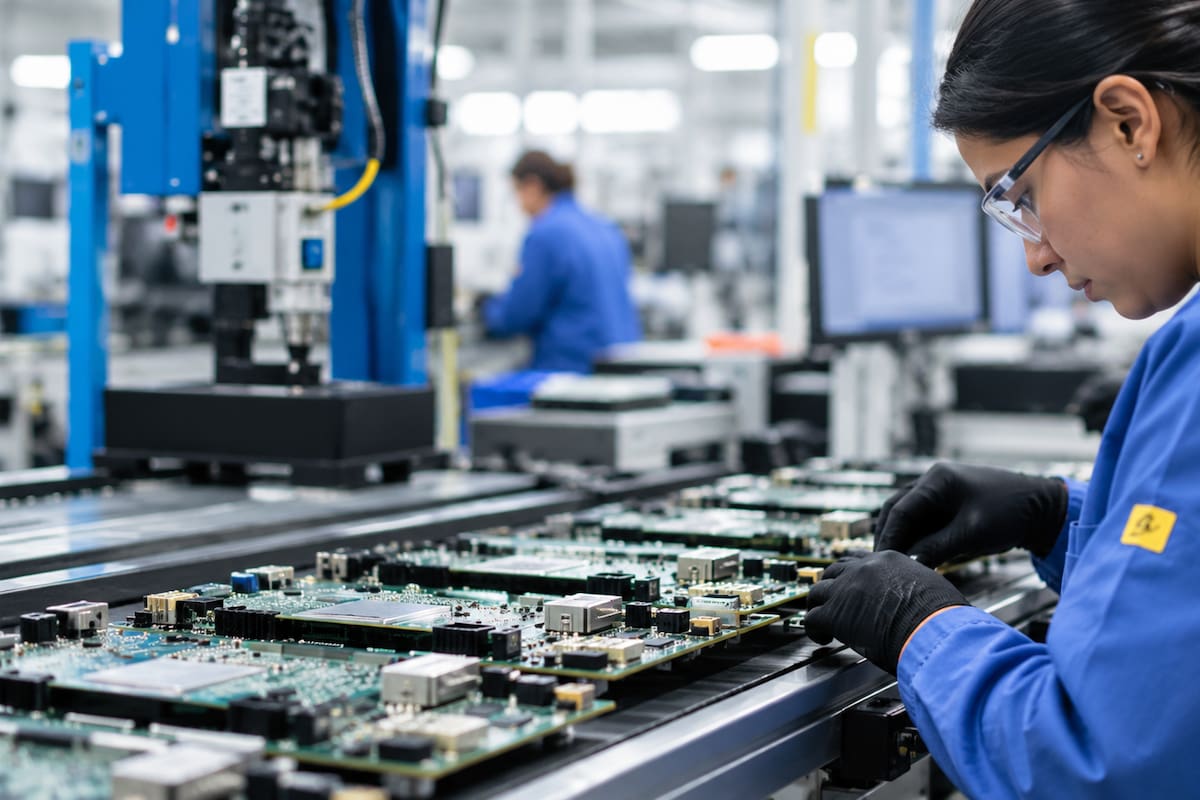 Industria electrónica encabeza las exportaciones de Baja California