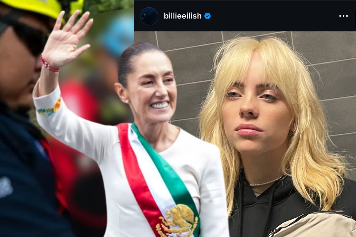 Billie Eilish comparte foto de Sheinbaum agradeciendo su ayuda en EEUU a pesar del trato de Trump a migrantes