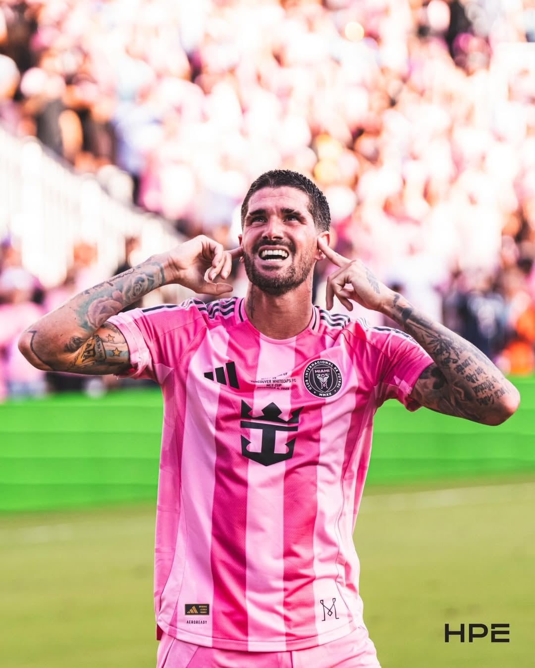 Rodrigo de Paul anotó el segundo gol del Inter Miami. (Foto: @intermiamicf)