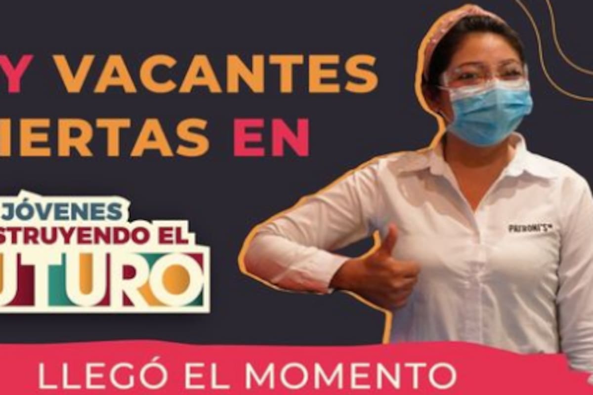 STPS anuncia vacantes disponibles para el programa “Jóvenes Construyendo el Futuro”