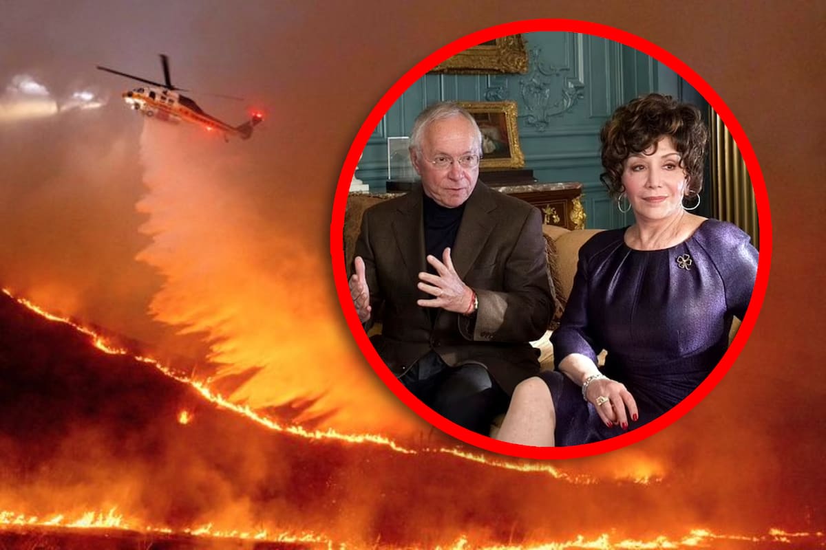 ¿Por qué culpan a pareja de multimillonarios por incendios en Los Ángéles? Su imperio agrícola es dueño del “60% del agua de California”