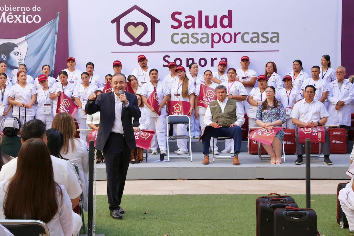 Arranca Gobernador en Sonora programa “Salud Casa por Casa”