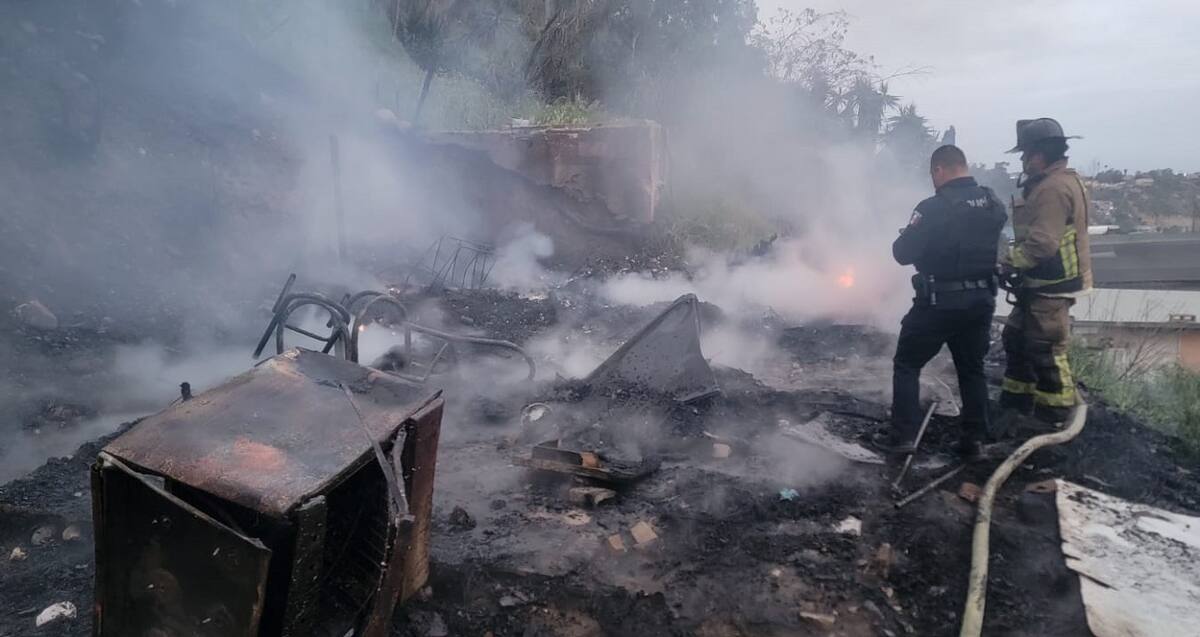 Los incendios se registraron en las colonias Leandro Valle, La Morita Segunda Sección, Cañón del Sainz y Cañón de las Palmeras.