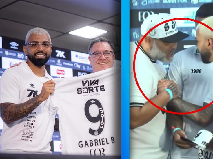 ¡Insólito! Gabriel Barbosa es presentado con Santos de Brasil y es amenazado de muerte por un aficionado