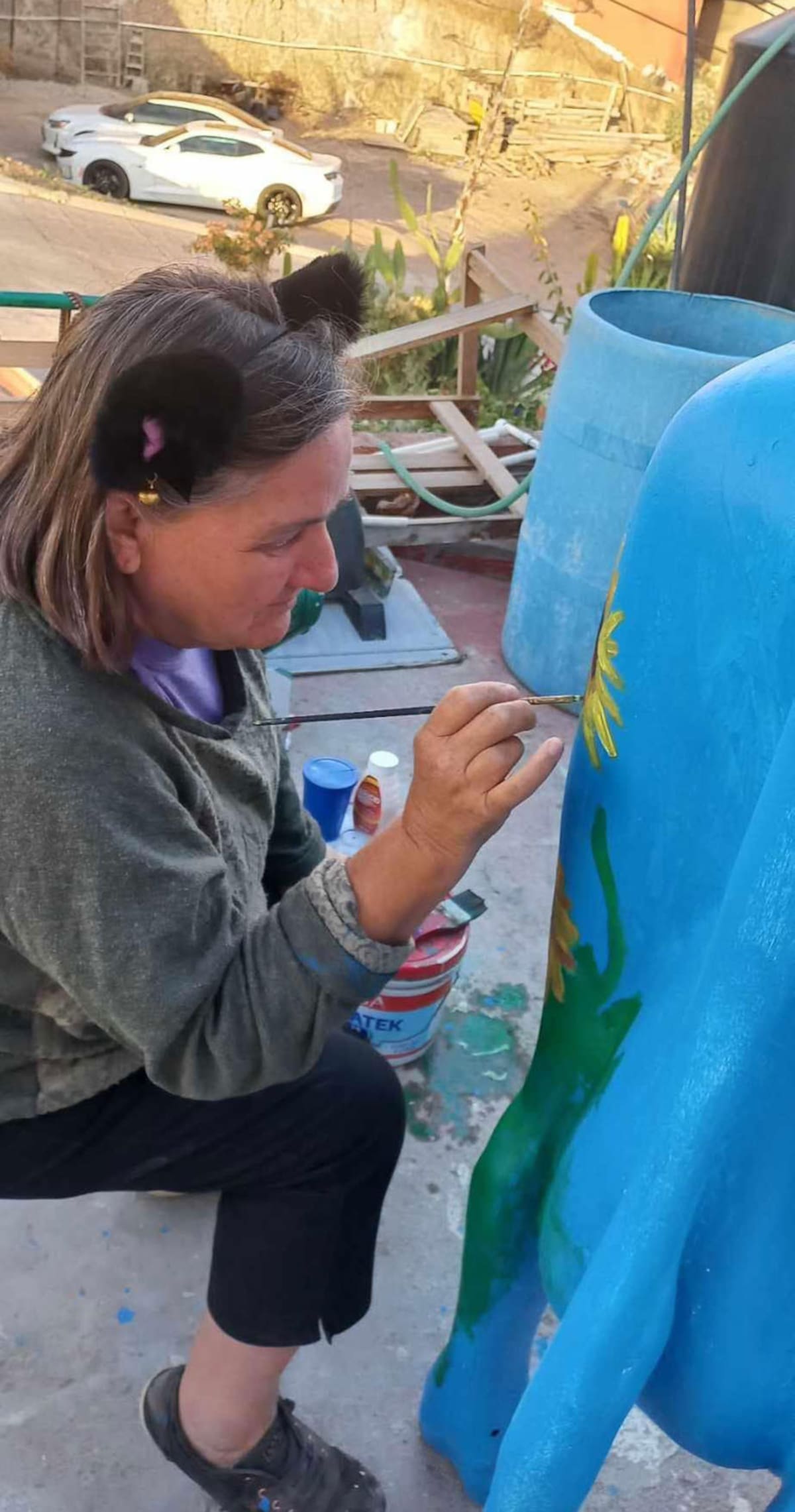 Rocío Hoffman consideró que en el actual gobierno no se ha dado promoción para los artistas plásticos.