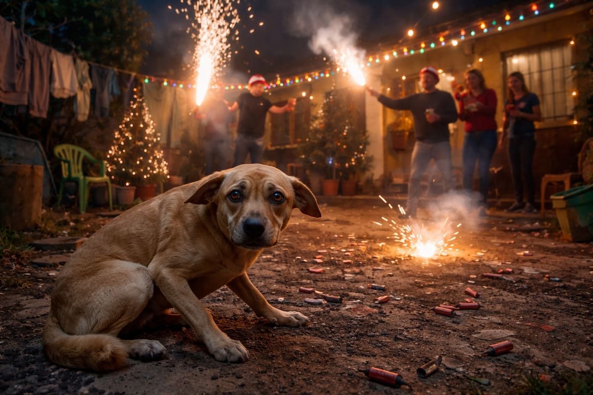 Alertan defensores de animales por falta de acciones contra la pirotecnia en Tijuana