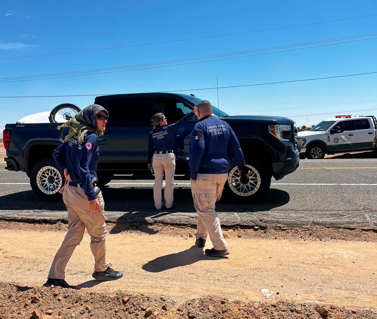 Autoridades esperan la llegada de más de 30 mil turistas a Puerto Peñasco y mantienen recorridos preventivos y puntos de asistencia para los viajeros. | FOTO: CEPC SONORA