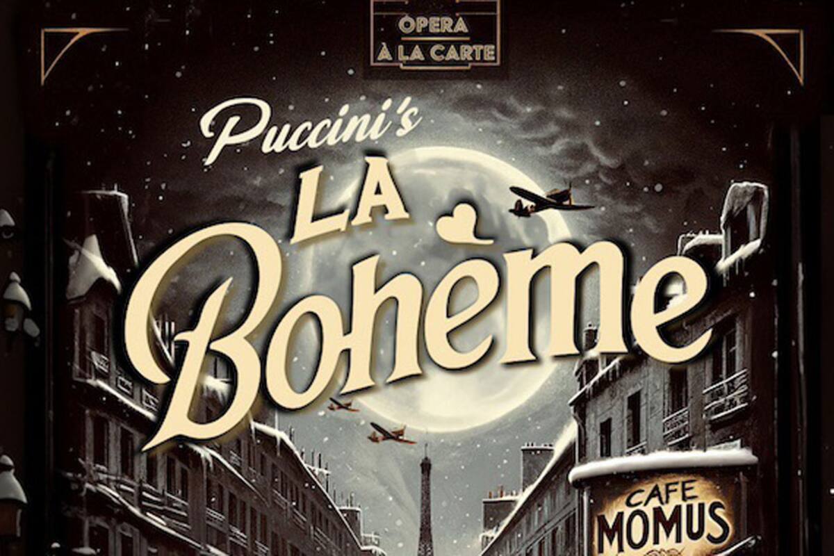 Opera À la Carte presentará ‘La Bohème’ en el Tenth Avenue Arts Center de SD