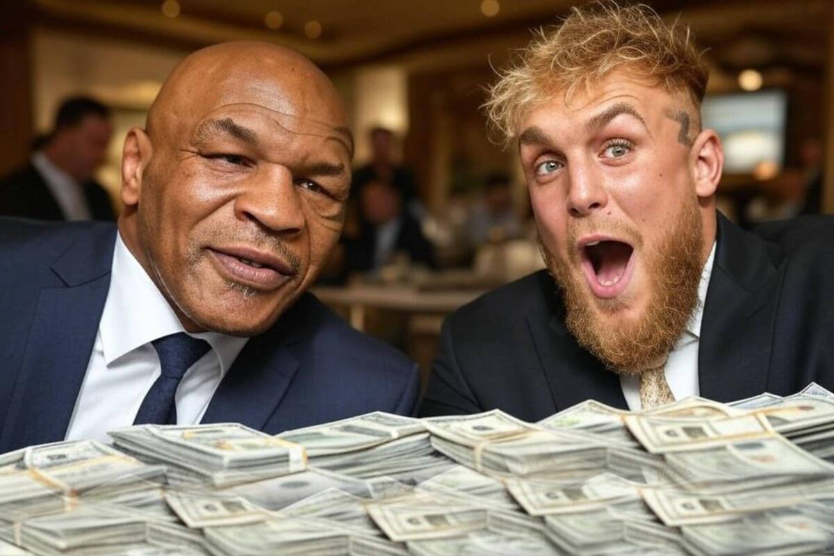Jake Paul y Mike Tyson superaron al ‘Canelo’ con la pelea más taquillera del 2024