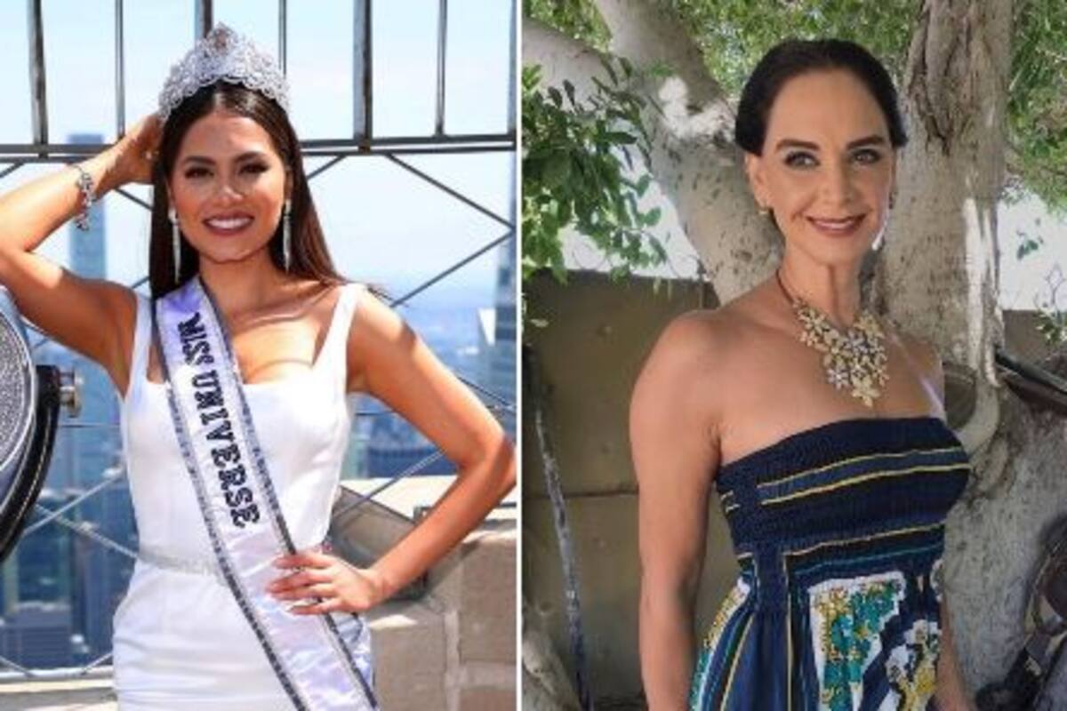Pleito entre Andrea Meza y Lupita Jones es falso, asegura conductora de televisión