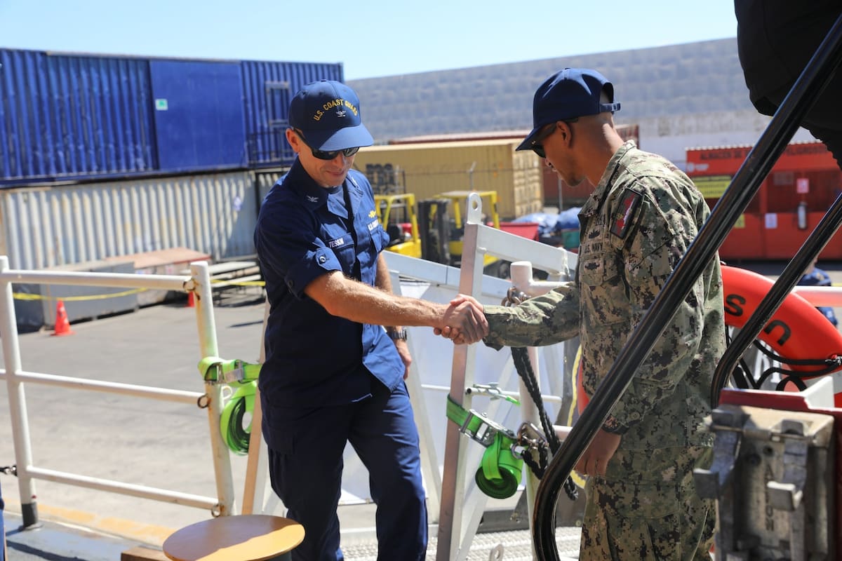 El navío “Bertholf” atracó en Ensenada como parte de una estrategia binacional para reforzar la seguridad marítima en la región CaliBaja. Foto: Cortesía