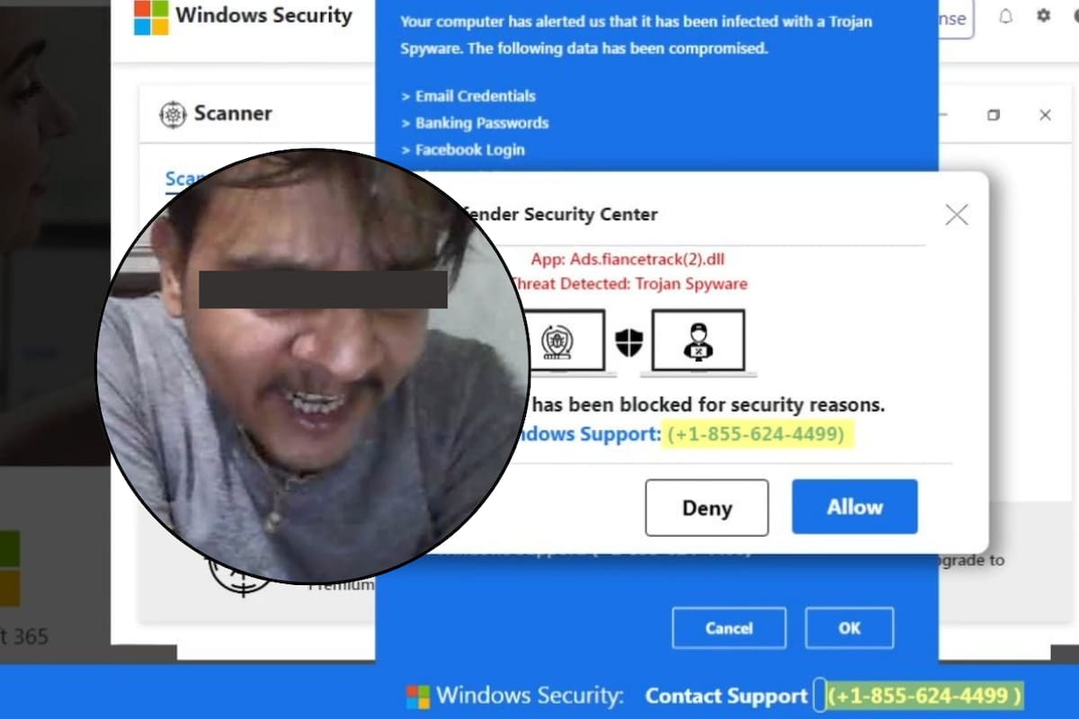 VIDEO: Hacker se hacía pasar por Microsoft para estafar personas pero terminó expuesto por una de sus víctimas