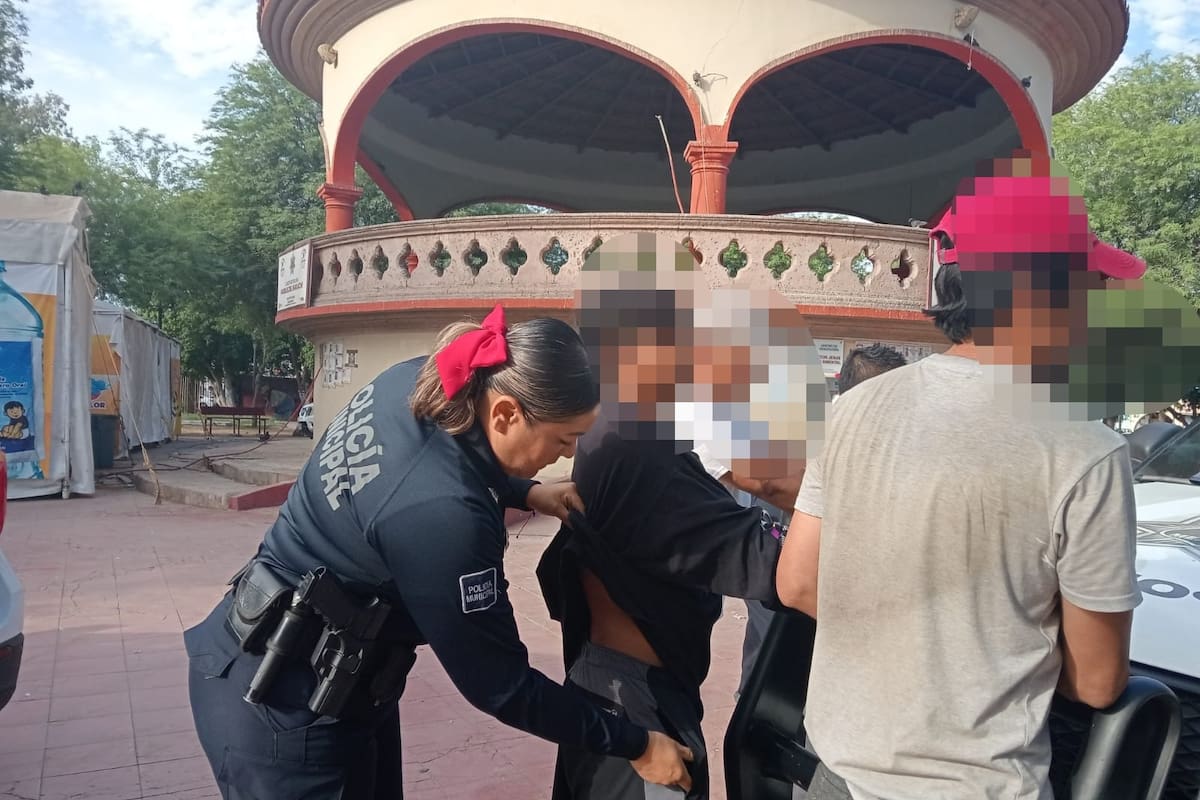 Detienen a nueve durante operativo en el centro y zona médica de Mexicali