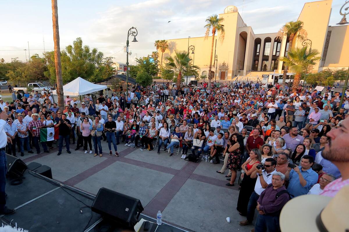 Festeja Morena Sonora triunfo de AMLO