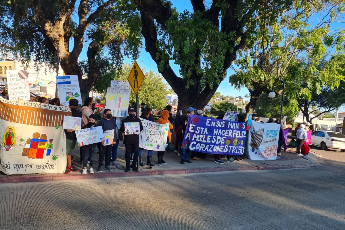 Solicitan migrantes en Nogales asilo político en EU