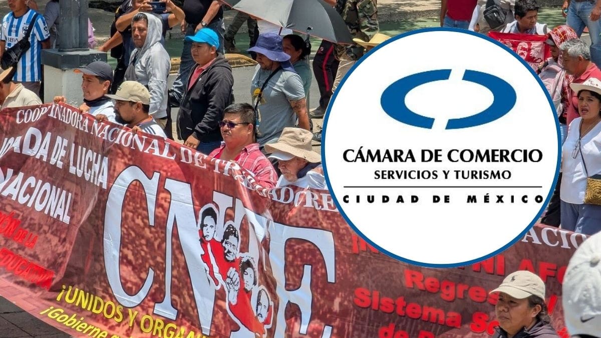 Protestas de la CNTE amenazan con paralizar el comercio en CDMX: Canaco prevé afectaciones en ingresos por cierre de vialidades y caída de ventas en zonas clave de actividad económica