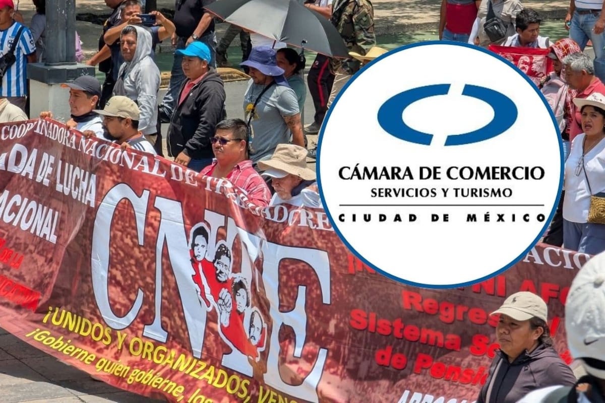 Protestas de la CNTE amenazan con paralizar el comercio en CDMX: Canaco prevé afectaciones en ingresos por cierre de vialidades y caída de ventas en zonas clave de actividad económica