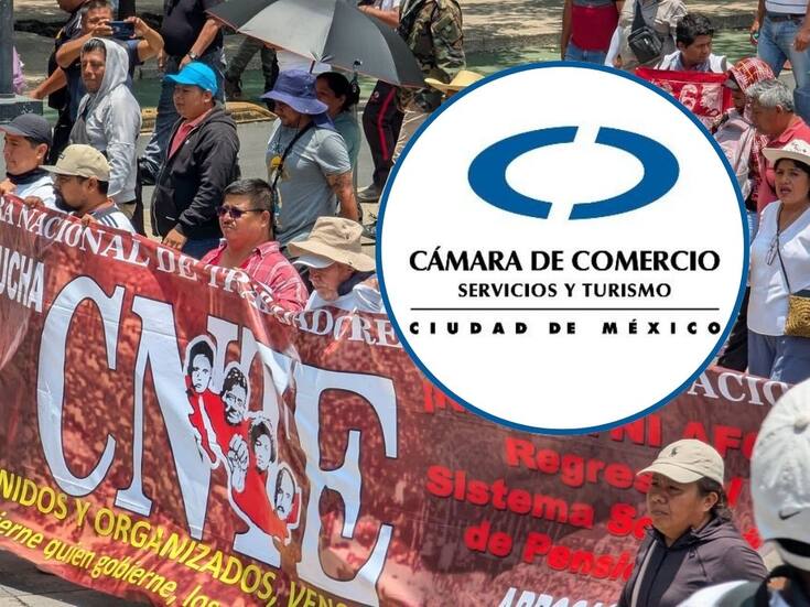 Protestas de la CNTE amenazan con paralizar el comercio en CDMX: Canaco prevé afectaciones en ingresos por cierre de vialidades y caída de ventas en zonas clave de actividad económica