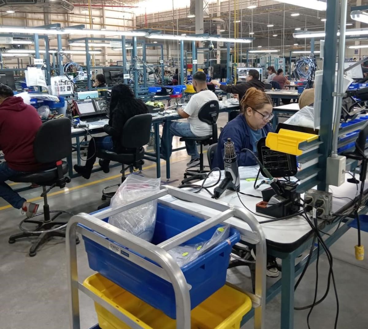 La Industria Manufacturera, Maquiladora y de Servicios de Exportación (Immex) ha sido golpeada por la incertidumbre. FOTO: BANCO DIGITAL