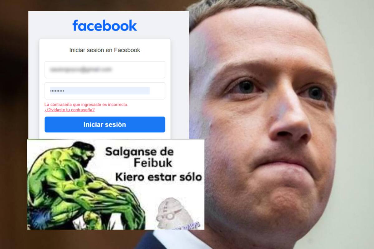 ¿Qué pasa? Facebook se cae y saca a varios usuarios de sesión