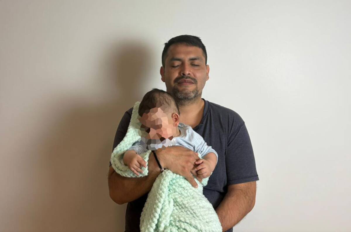 Carlos Alberto Pulido Herrera, compartió que su hijo de 3 meses tiene catarata congénita.