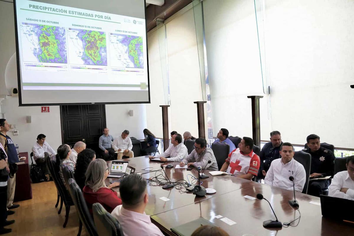 Ante llegada de los ciclones Raymond y Priscilla, activa Gobierno de Sonora operativo preventivo con 6,280 elementos