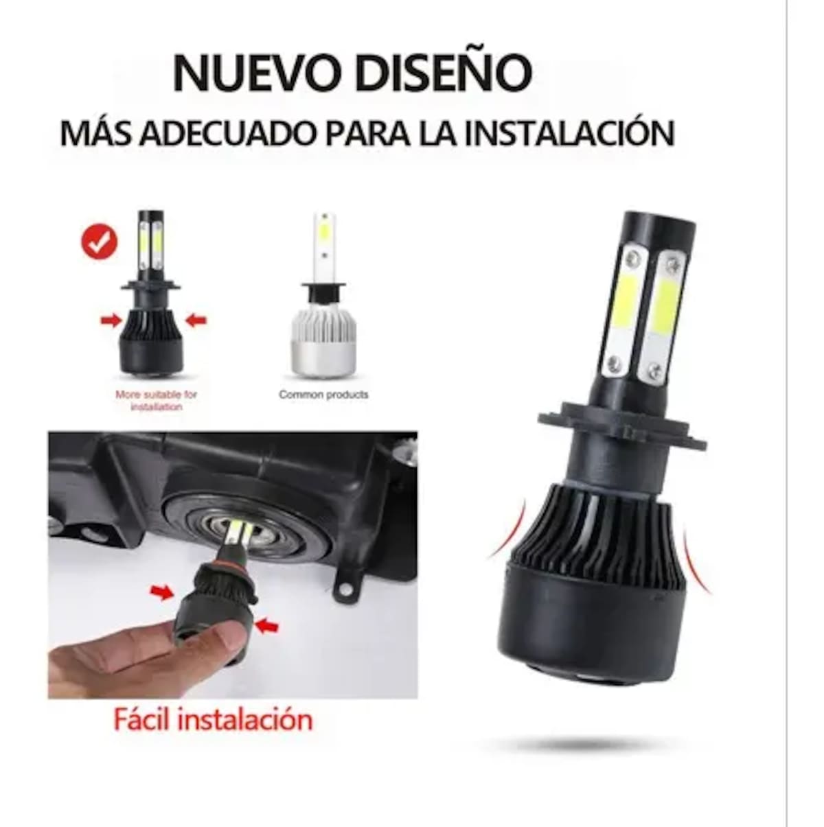 Kit de faros LED de 4 lados | Mercado Libre