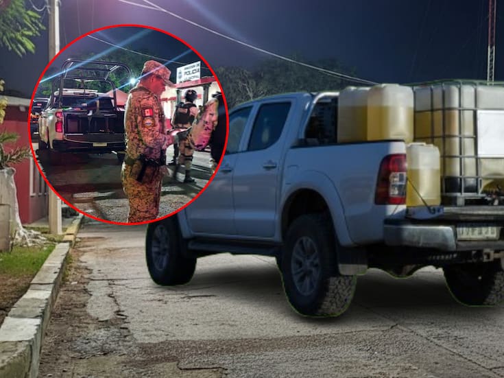 Mientras transportaban 100 mil litros de combustible ilegal, capturan a presuntos “huachicoleros” en Yucatán