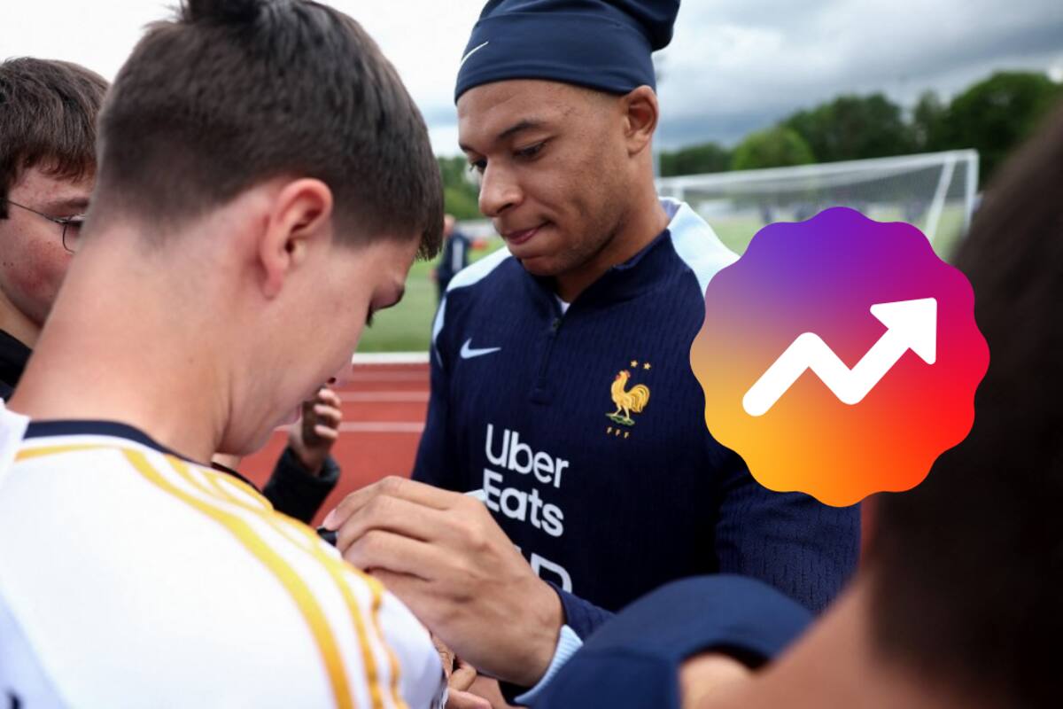 Mbappé: “Anunciaré mi nuevo club pronto” y firma camisetas del Real Madrid