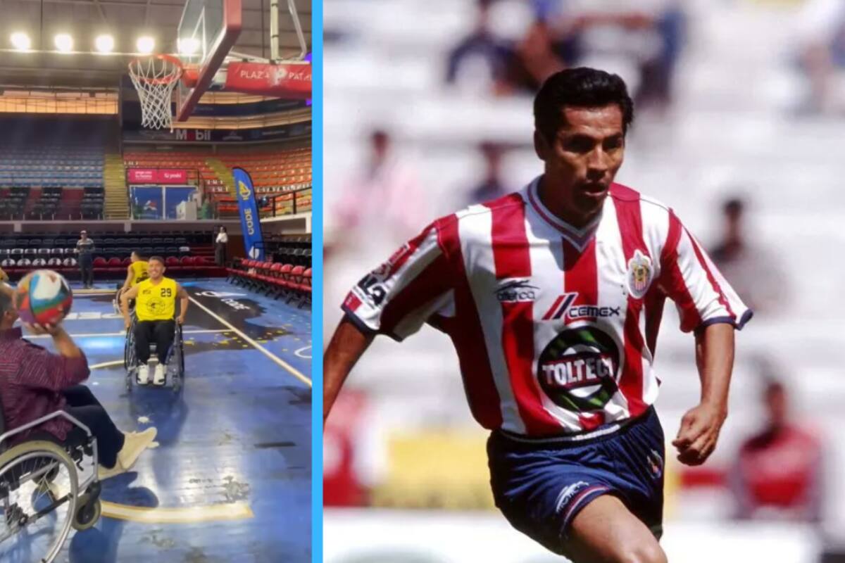 Benjamín Galindo, de ser figura de Chivas a jugar basquetbol en silla de ruedas