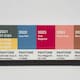 Así han cambiado los colores del año de Pantone en los últimos cinco años