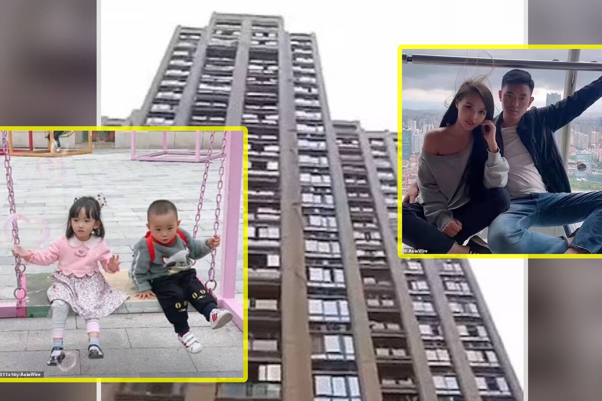 Pareja es ejecutada en China por lanzar a 2 niños, de 1 y 2 años, desde un piso 15