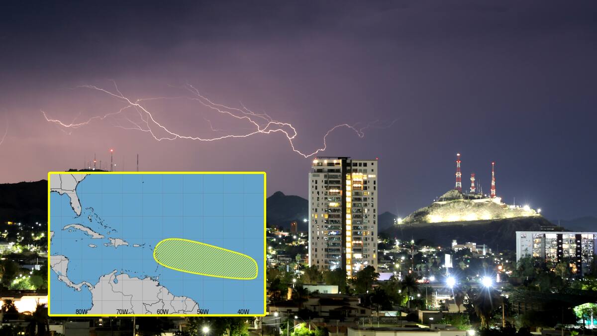 Onda Tropical 20 afectará a México. Foto: Especial