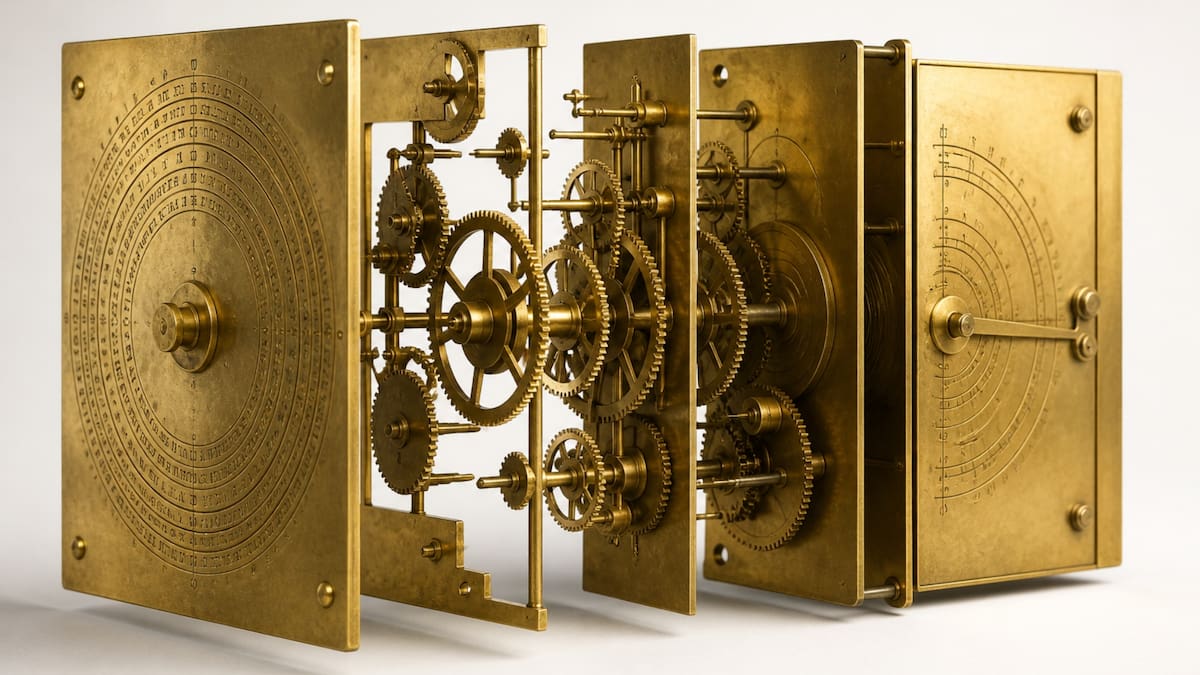 No se ha encontrado ningún artefacto de complejidad comparable hasta los relojes astronómicos europeos, aproximadamente 1,400 años después de su fabricación.