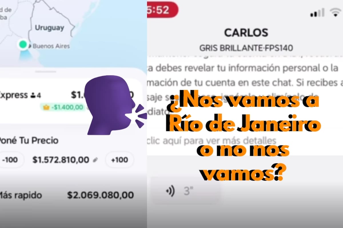 “Pidió un viaje de Buenos Aires a Brasil”: joven intenta hacerle una broma a su chofer, pero este resulta igual de ocurrente