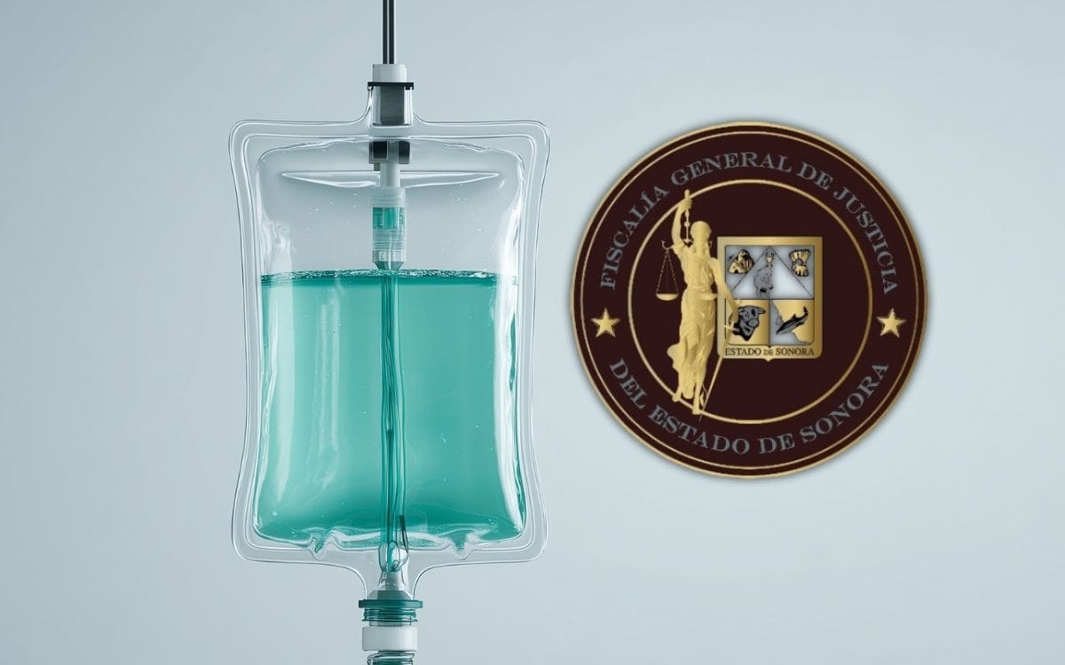 Suspenden 6 clínicas tras muertes por sueros IV en Sonora; Fiscalía ordena exhumaciones y necropsias para esclarecer causas. | Crédito: Especial/Canva