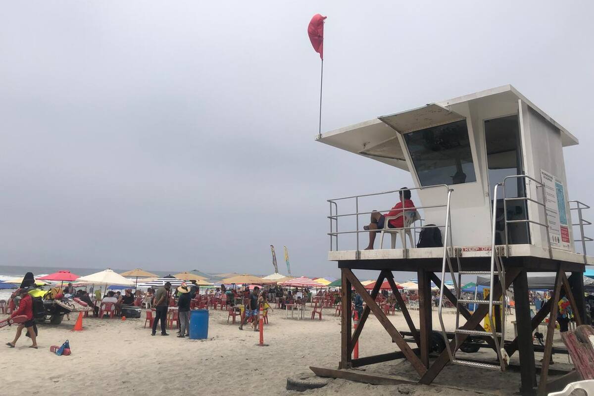 Disminuirá vigilancia en playas de Rosarito