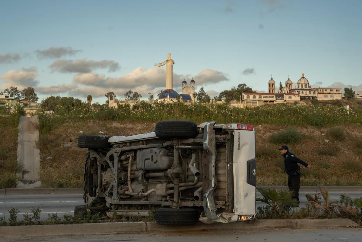 Accidente Pick Up, ilustrativa.