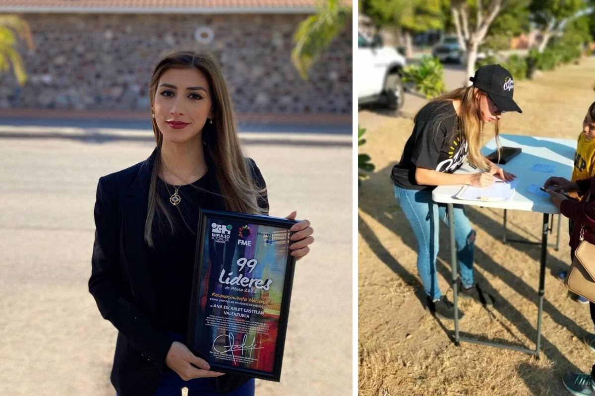 Reconocen a nivel nacional a joven cajemense por su labor altruista