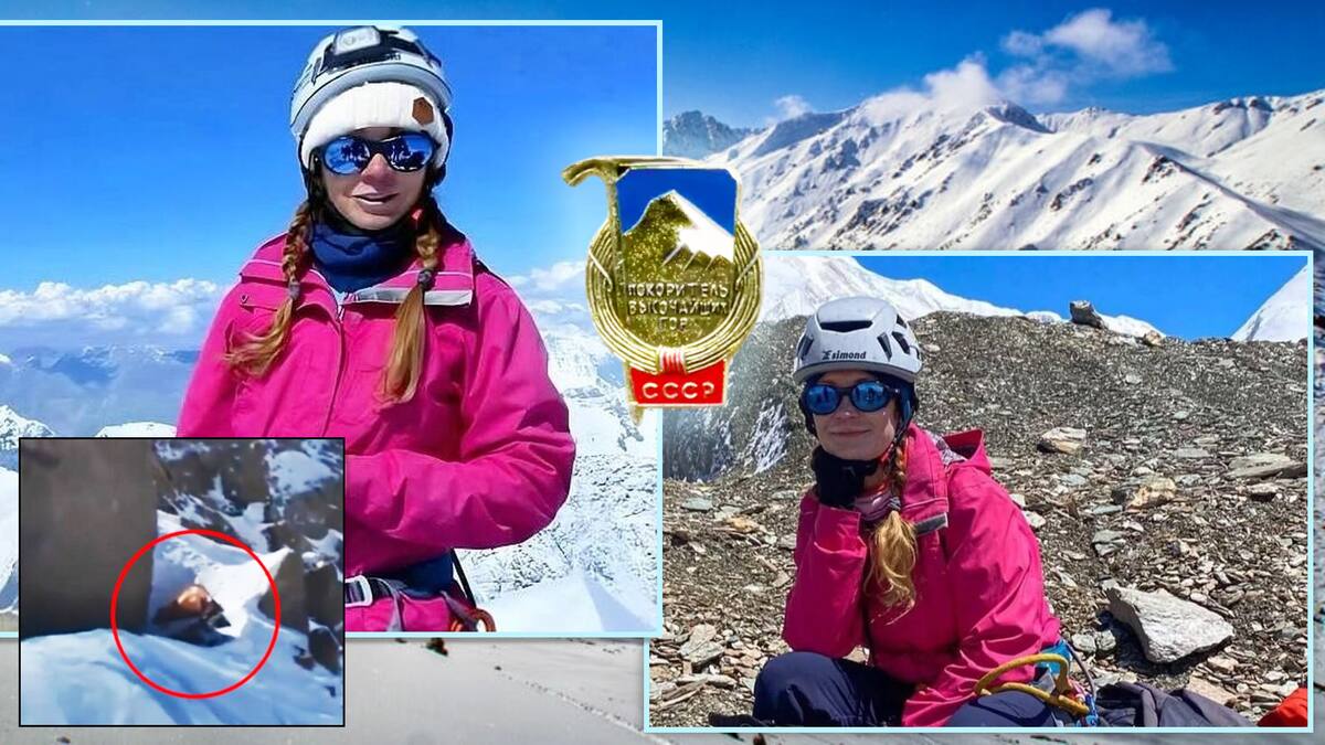 Es imposible salvar su vida: Suspenden el rescate de la alpinista Natalia Nagovitsyna, que se rompió una pierna arriba del Pico Pobeda, una de las montañas más altas y peligrosas de Asia