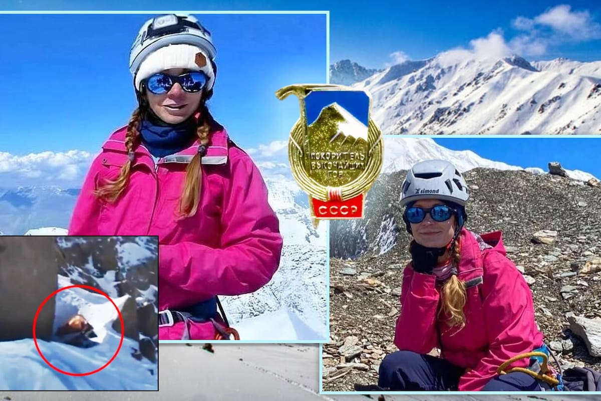 Es imposible salvar su vida: Suspenden el rescate de la alpinista Natalia Nagovitsyna, que se rompió una pierna arriba del Pico Pobeda, una de las montañas más altas y peligrosas de Asia