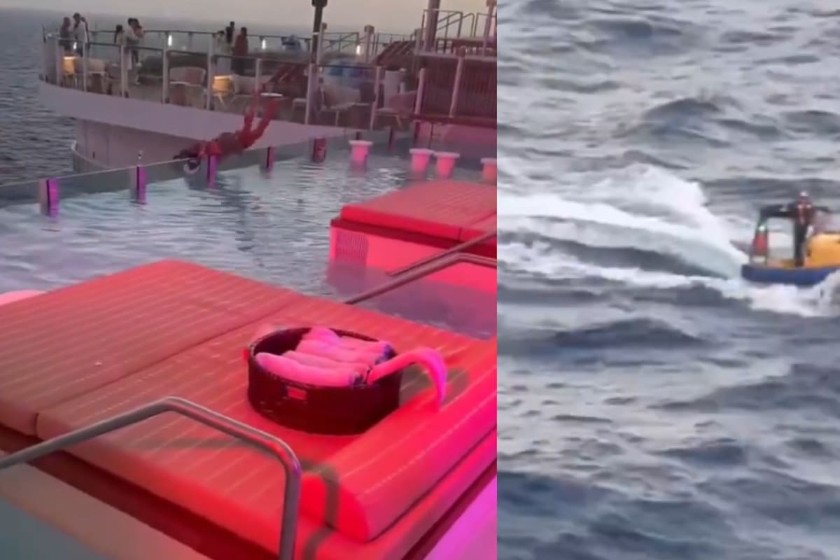 VIDEO: Tripulante apuñala a compañera de trabajo y luego se lanza por la borda en el crucero más grande del mundo