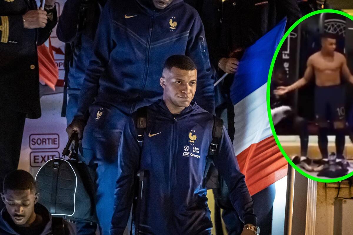 ¡Y solo tiene 23 años! El video del fuerte regaño de Mbappé a sus compañeros de Francia en la final
