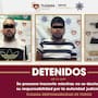 Detienen a dos hombres armados en Tijuana; uno era buscado por cinco robos con violencia